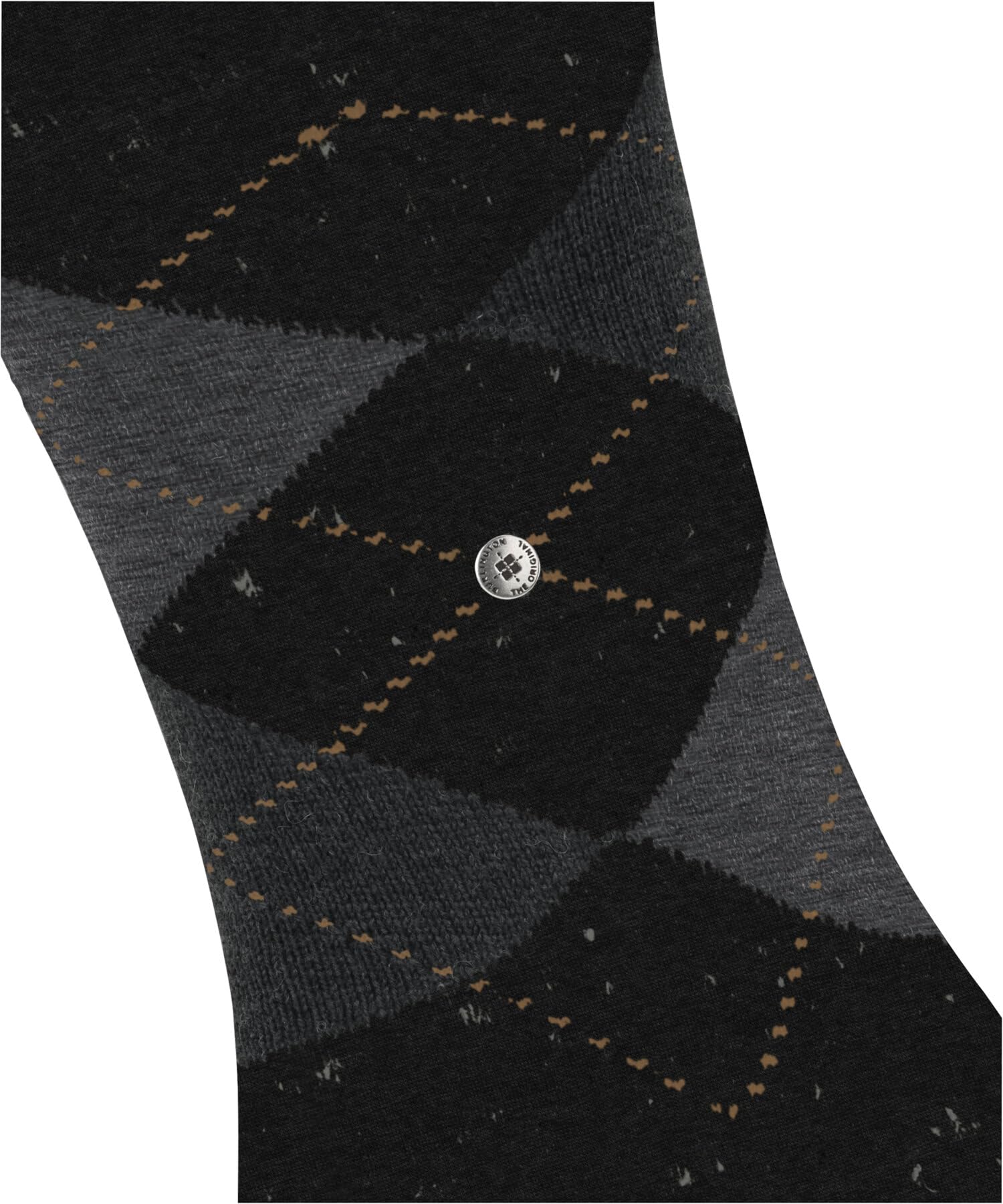 burlington-dundee-chaussettes-homme-laine-gris-anthracite-m-lange image 4
