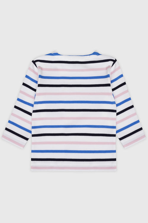 armor-lux-marini-re-b-b-trois-couleurs-coton-pais-manches-longues image 3