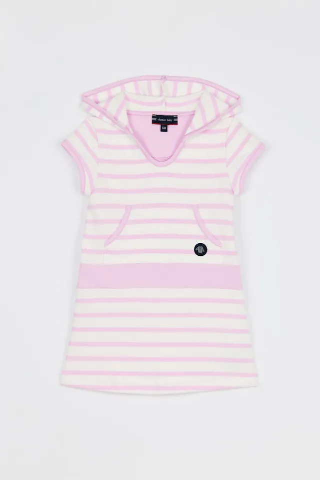 armor-lux-h-ritage-robe-balancelle-baby-coton-pais-capuche image 1