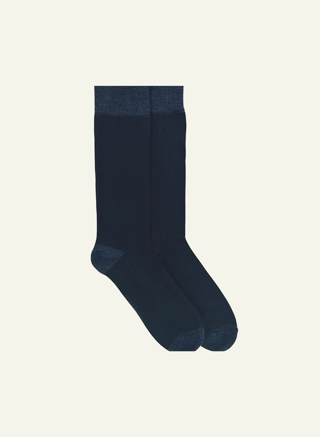 archiduchesse-de-laine-chaussettes-mi-hautes-noir-en-laine-m-rinos image 2