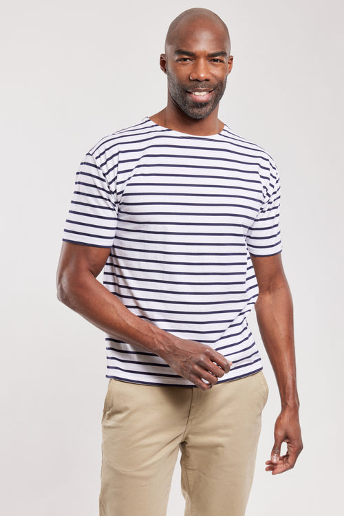 armor-lux-do-lan-t-shirt-marini-re-manches-courtes-coton-pais image 4