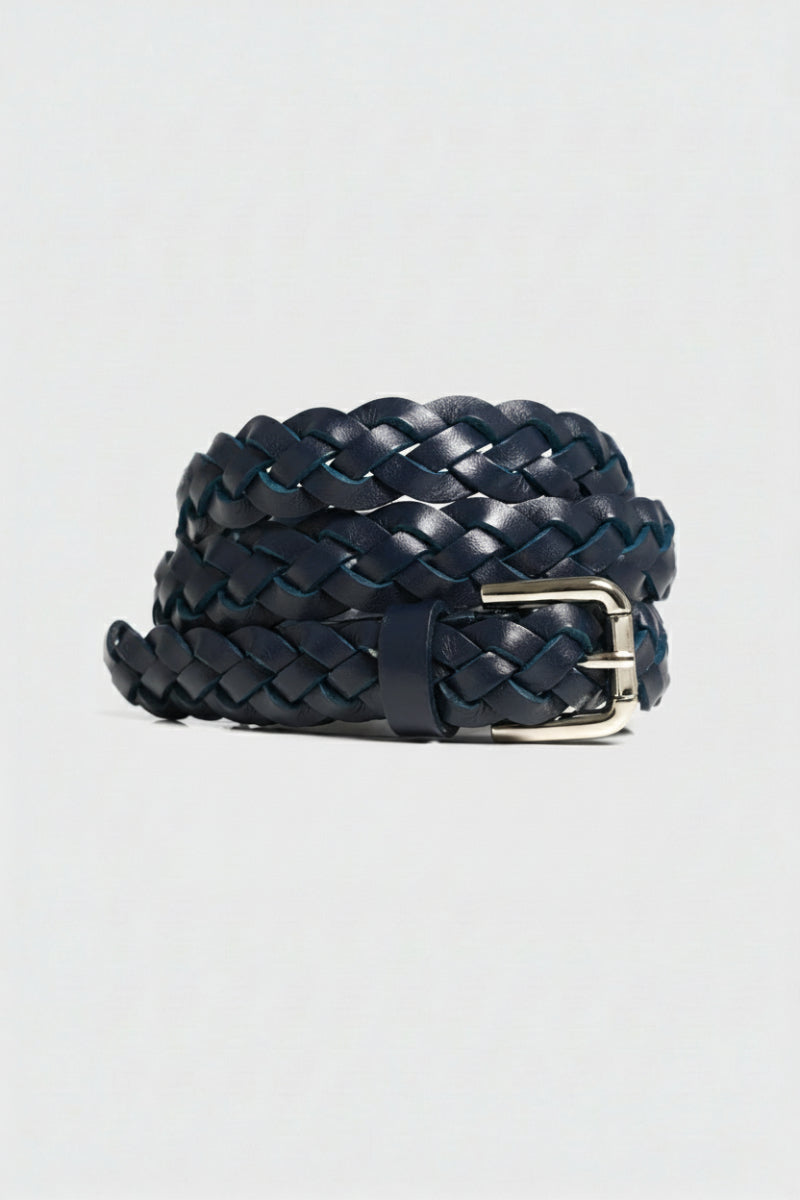 armor-lux-ceinture-tress-e-femme-cuir-pleine-fleur-2-cm image 1