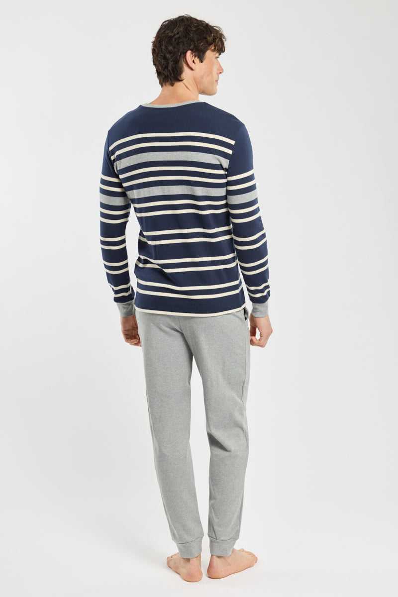 armor-lux-pyjama-jogging-homme-coton image 5