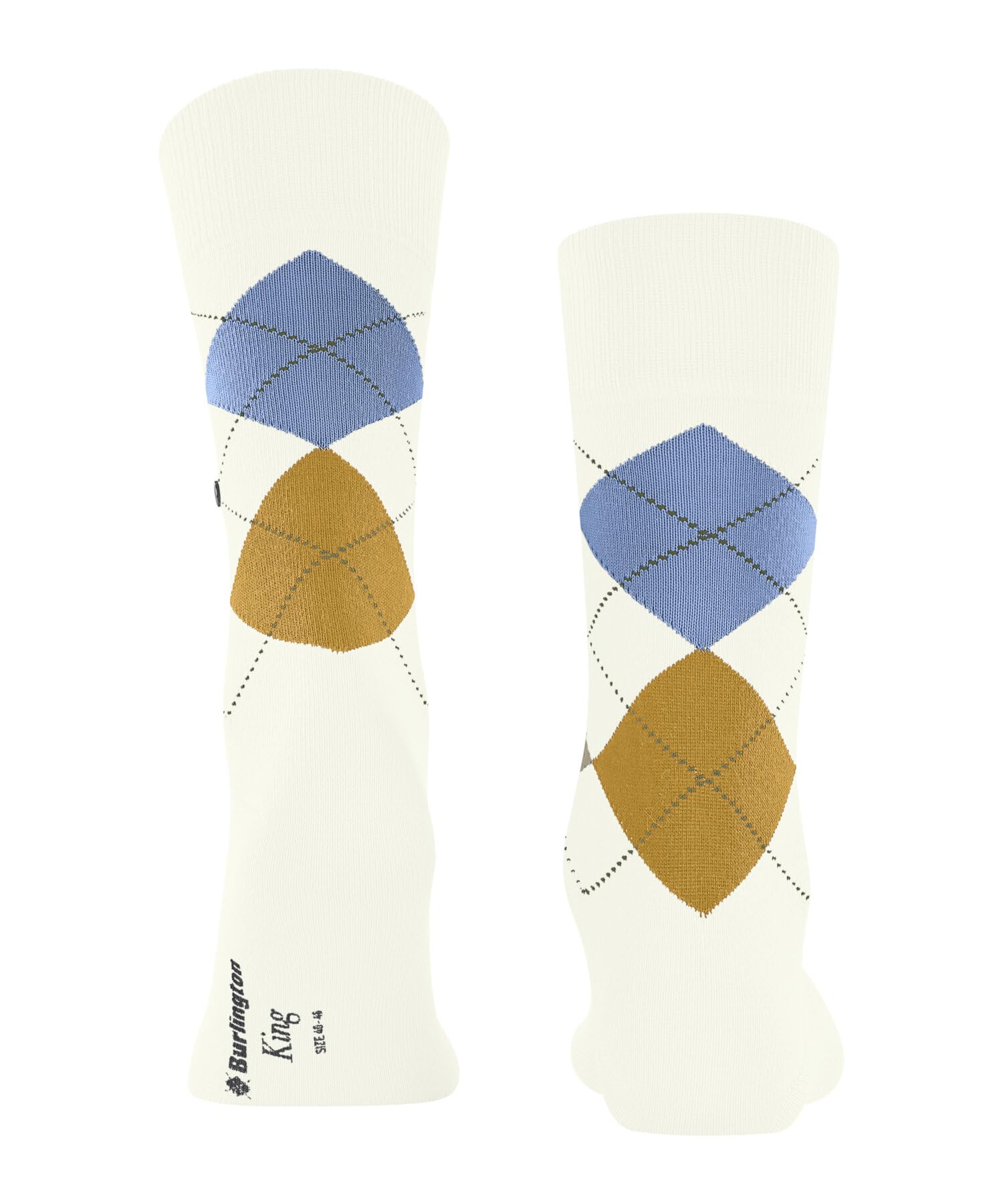 burlington-king-chaussettes-homme-blanc-off-white-2041-40-46 image 2