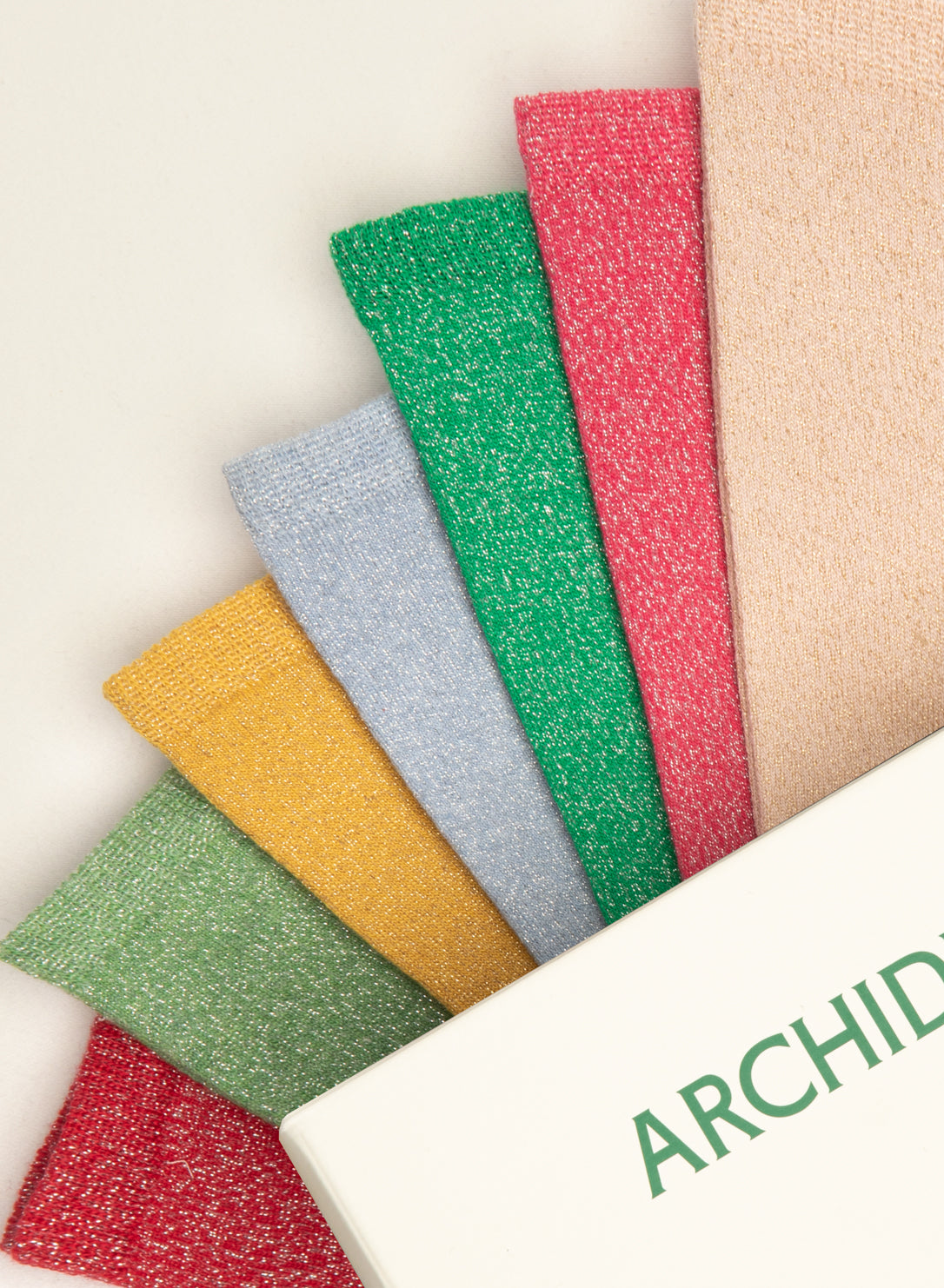 archiduchesse-semainier-paillet-t-chaussettes-femme-coton-lurex image 3