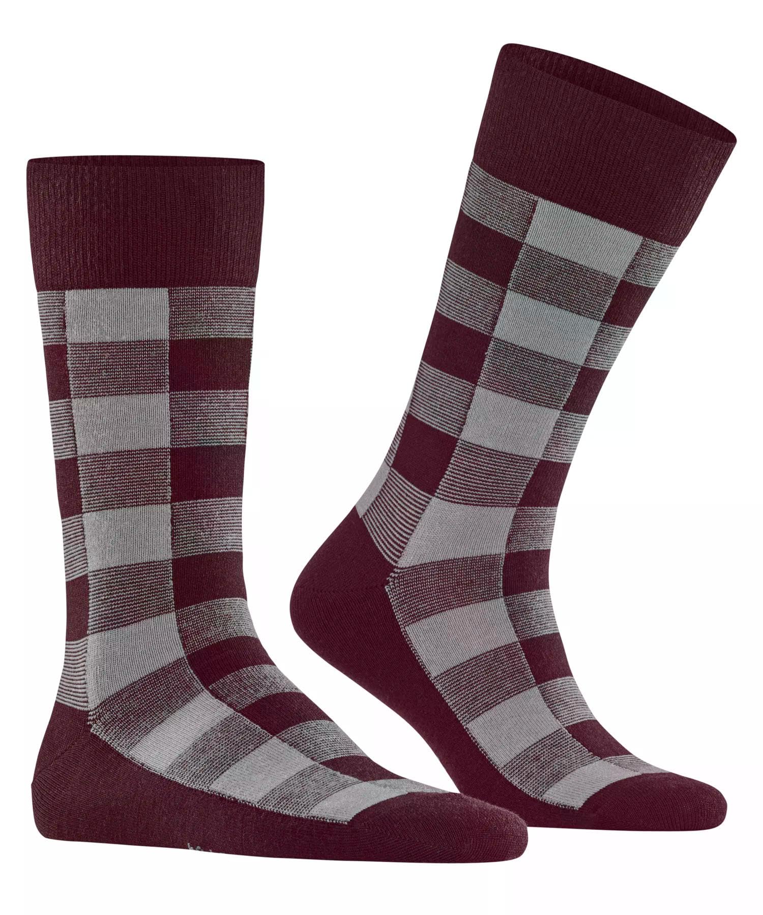 burlington-chaussettes-buffalo-check-laine-vierge-opaque-homme image 4