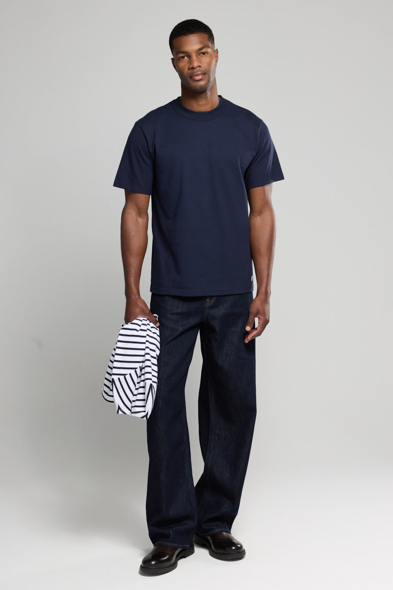 armor-lux-t-shirt-callac-homme-uni-coton-bio-215g-m image 2
