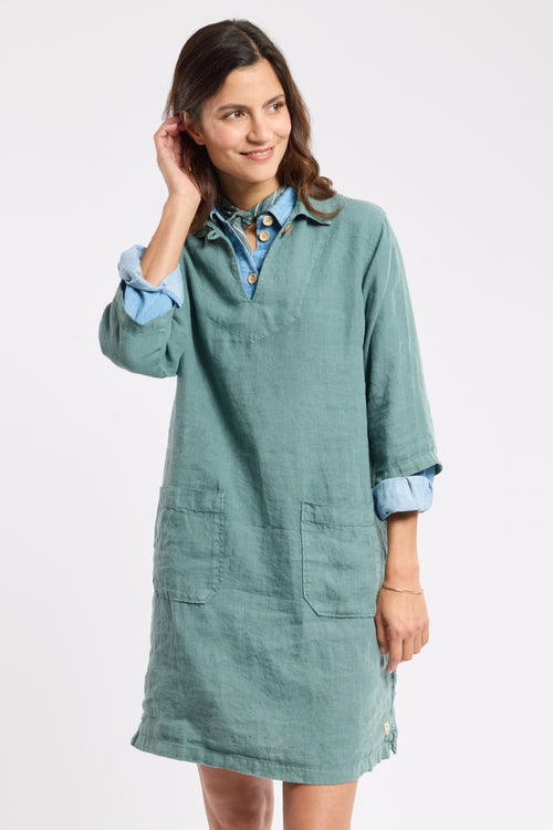 armor-lux-robe-tunique-en-lin-collection-h-ritage image 3