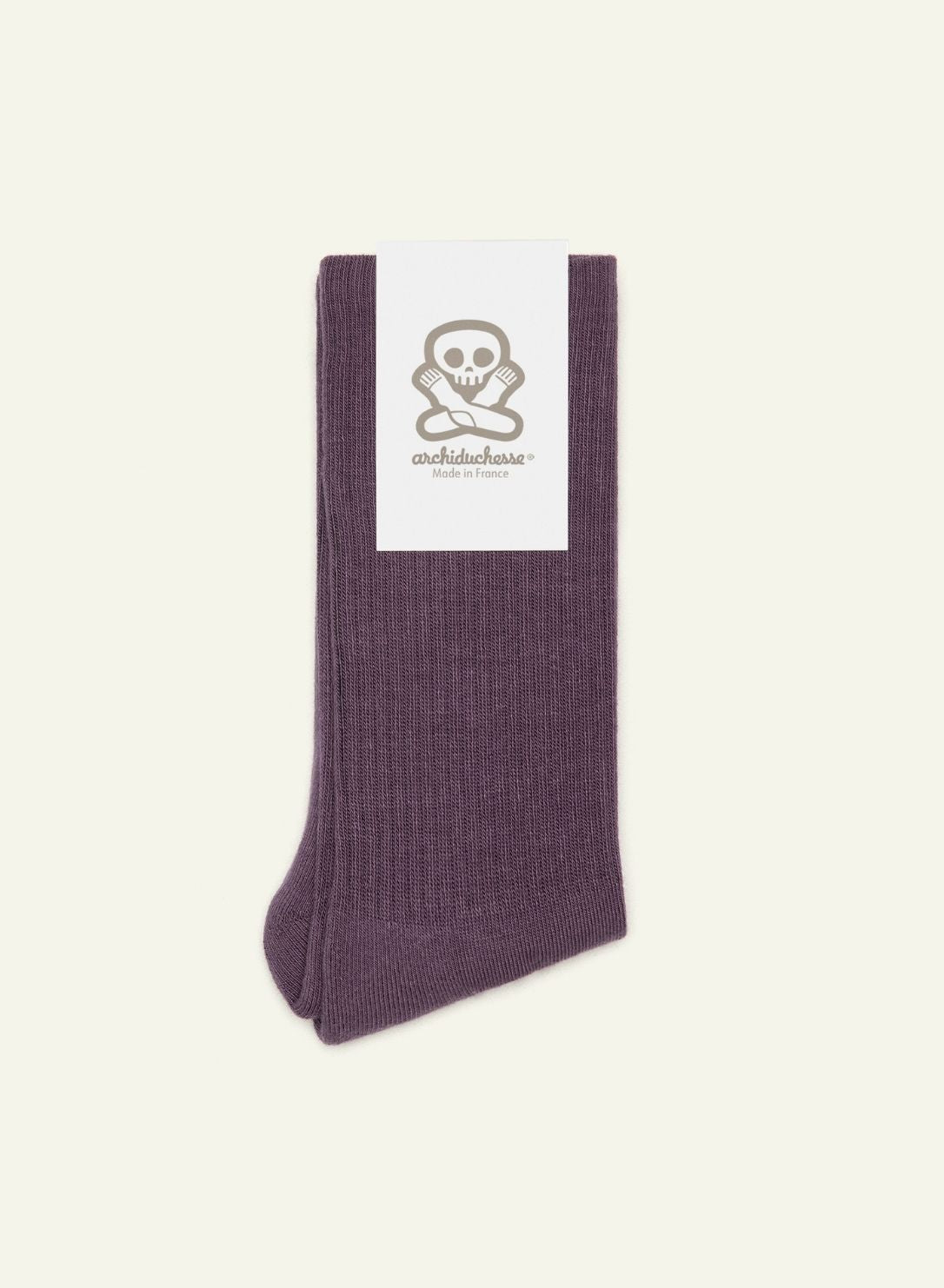 archiduchesse-mauve-m-re-chaussettes-bouclette-courtes image 3