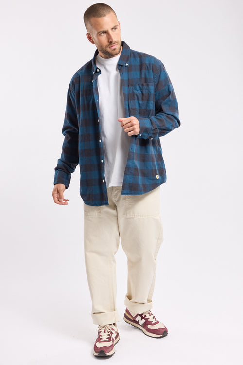 armor-lux-chemise-homme-checked-flanelle-coton-heritage image 4
