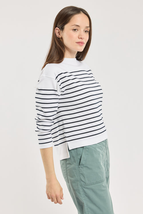 armor-lux-marini-re-femme-manches-longues-coton-pais image 5