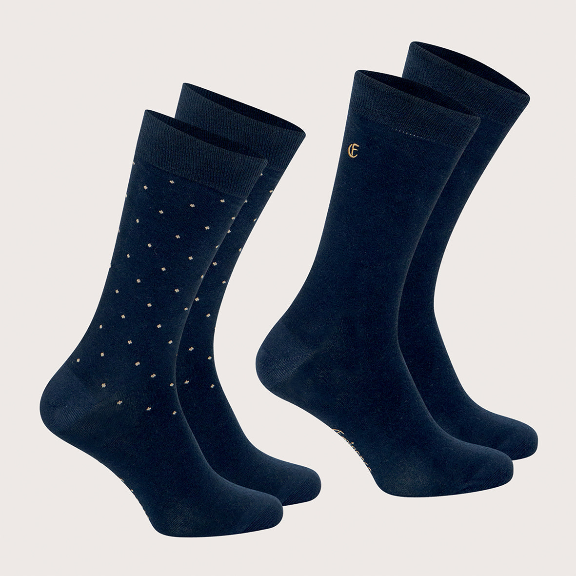 eminence-daily-lot-de-2-paires-de-chaussettes-mi-hautes-fantaisie image 1
