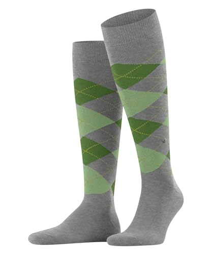 burlington-king-chaussettes-longues-homme-coton-fantaisie-gris-light-grey-3227-4 image 6