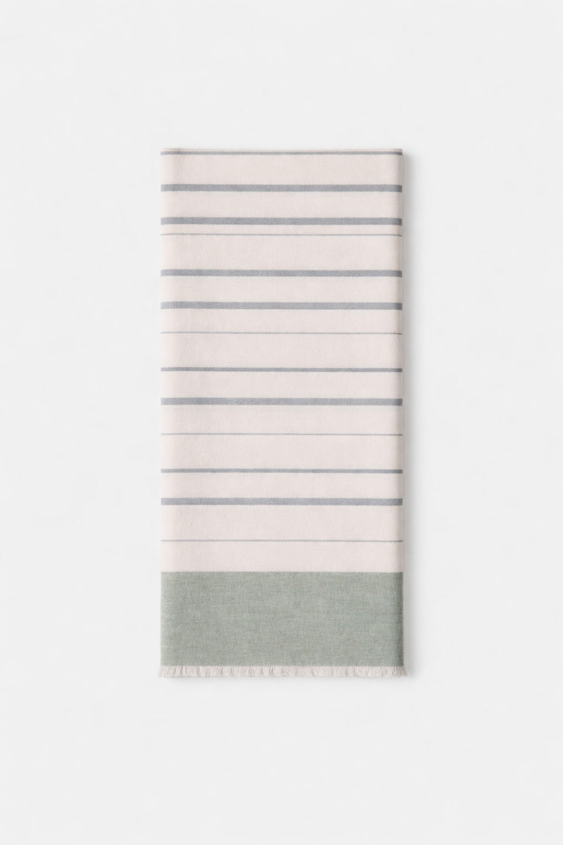 armor-lux-foulard-ray-coton-70x200cm-franges image 2