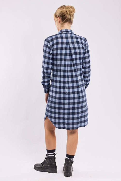armor-lux-robe-chemise-carreaux-manches-longues image 4