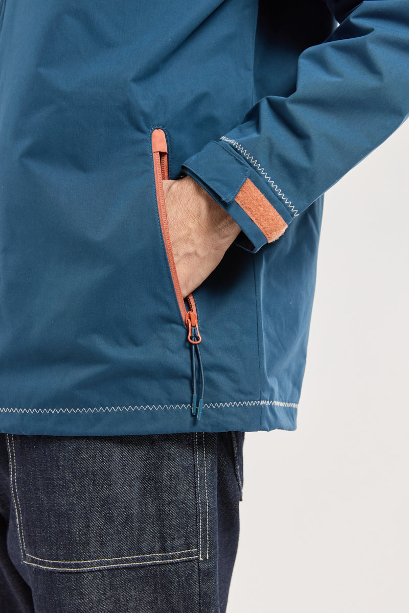 armor-lux-parka-imperm-able-homme-courte-coutures-tanches image 4
