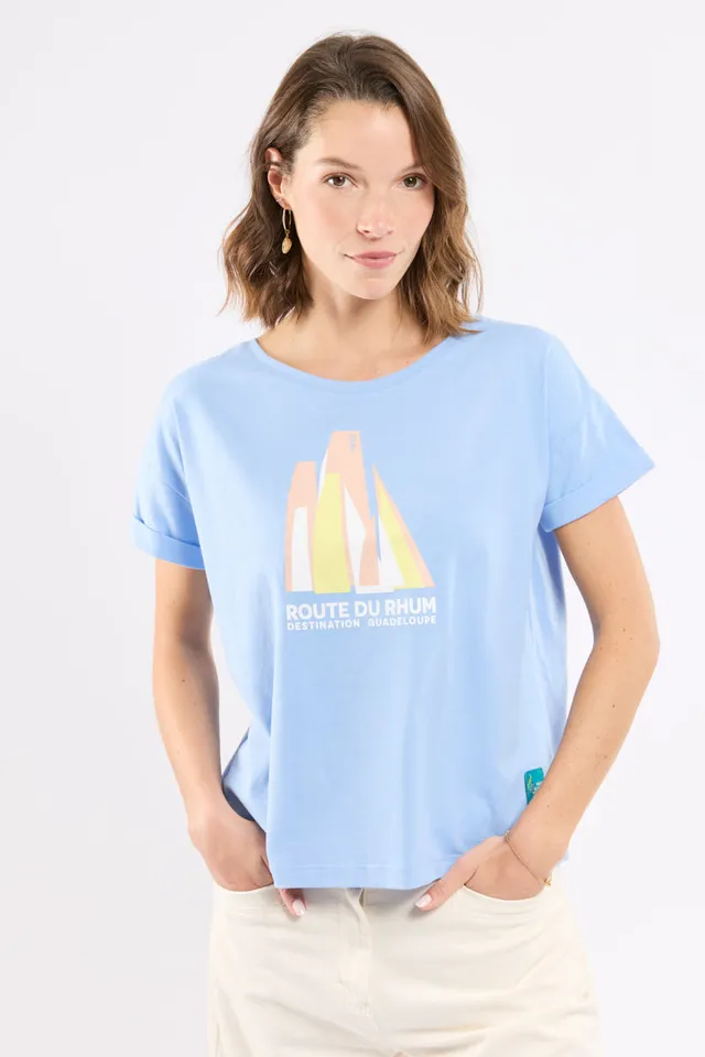 armor-lux-t-shirt-loose-femme-route-du-rhum-guadeloupe image 1
