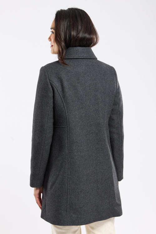 armor-lux-manteau-droit-femme-drap-de-laine-3-boutons image 6