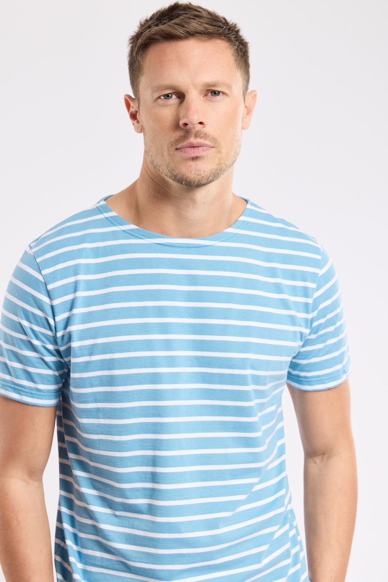 armor-lux-h-ritage-marini-re-manches-courtes-homme-coton-145g image 2