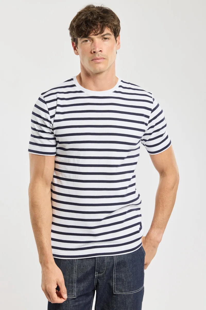 armor-lux-marini-re-morgat-homme-coton-manches-courtes image 1