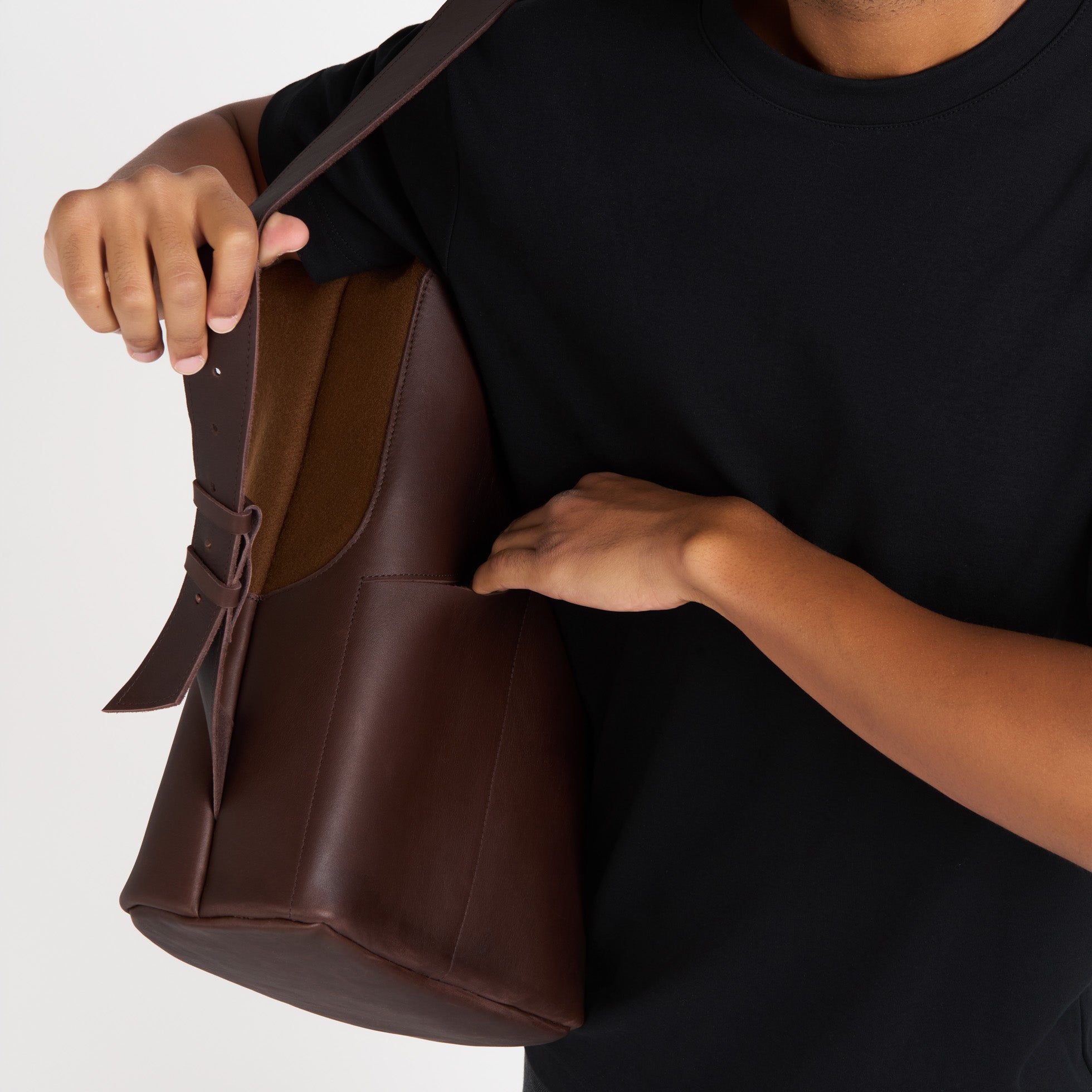 atelier-tuffery-sac-dos-causses-cuir-laine-fran-aise-chocolat image 6