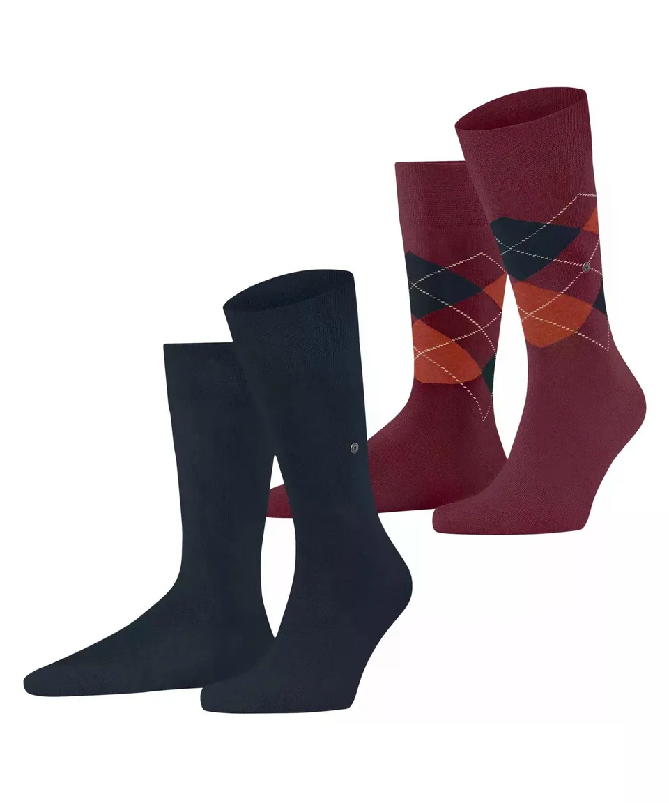 burlington-everyday-x-mas-multipack-chaussettes-homme-coton-2-paires-40-46 image 1