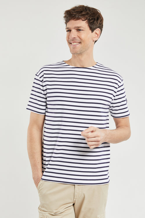 armor-lux-do-lan-t-shirt-marini-re-manches-courtes-coton-pais image 6