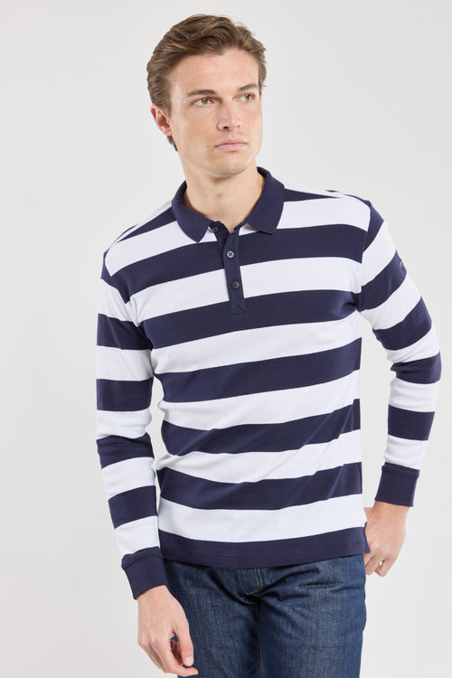 armor-lux-polo-rugby-homme-coton-manches-longues image 3