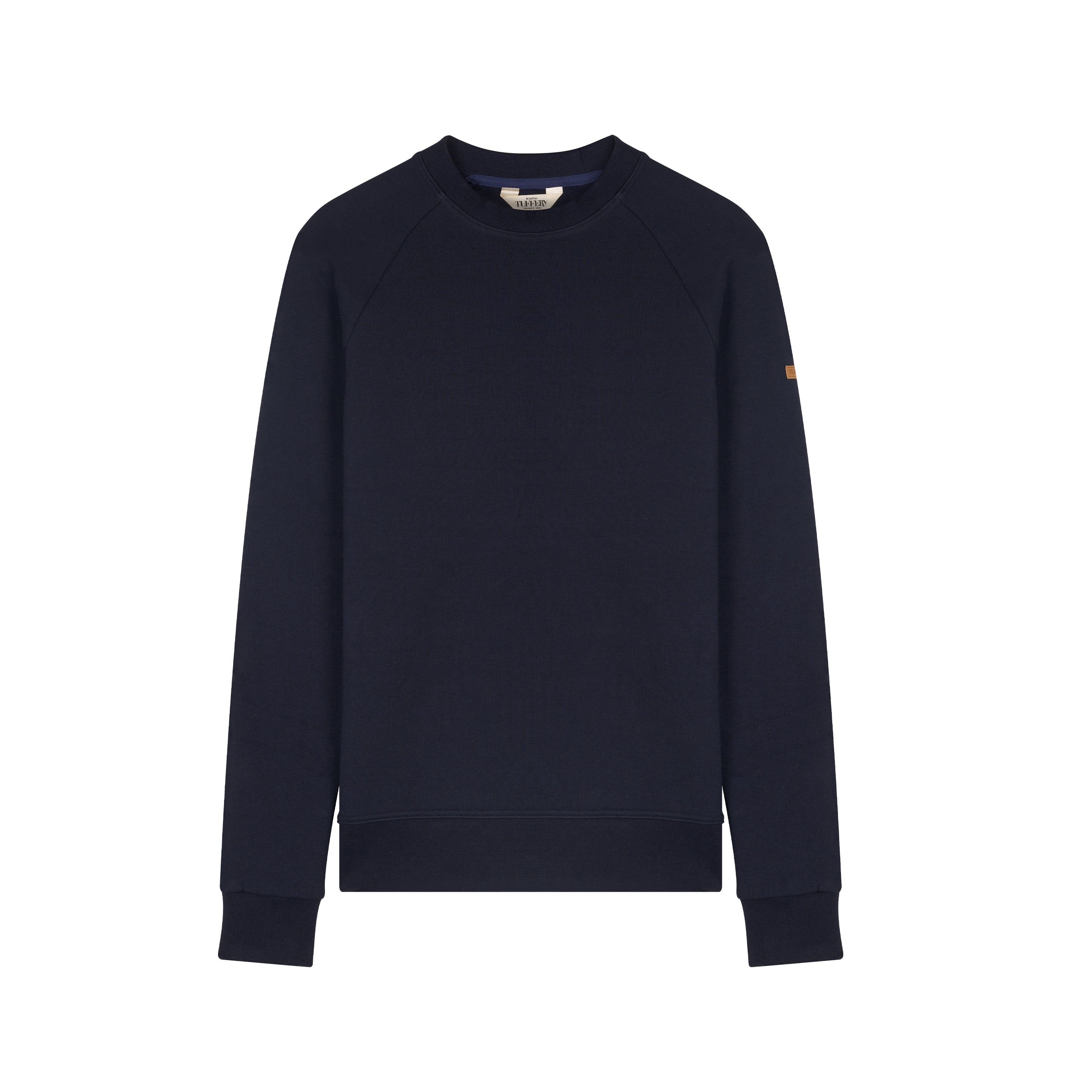 atelier-tuffery-sweat-homme-100-coton-bio-marine image 1