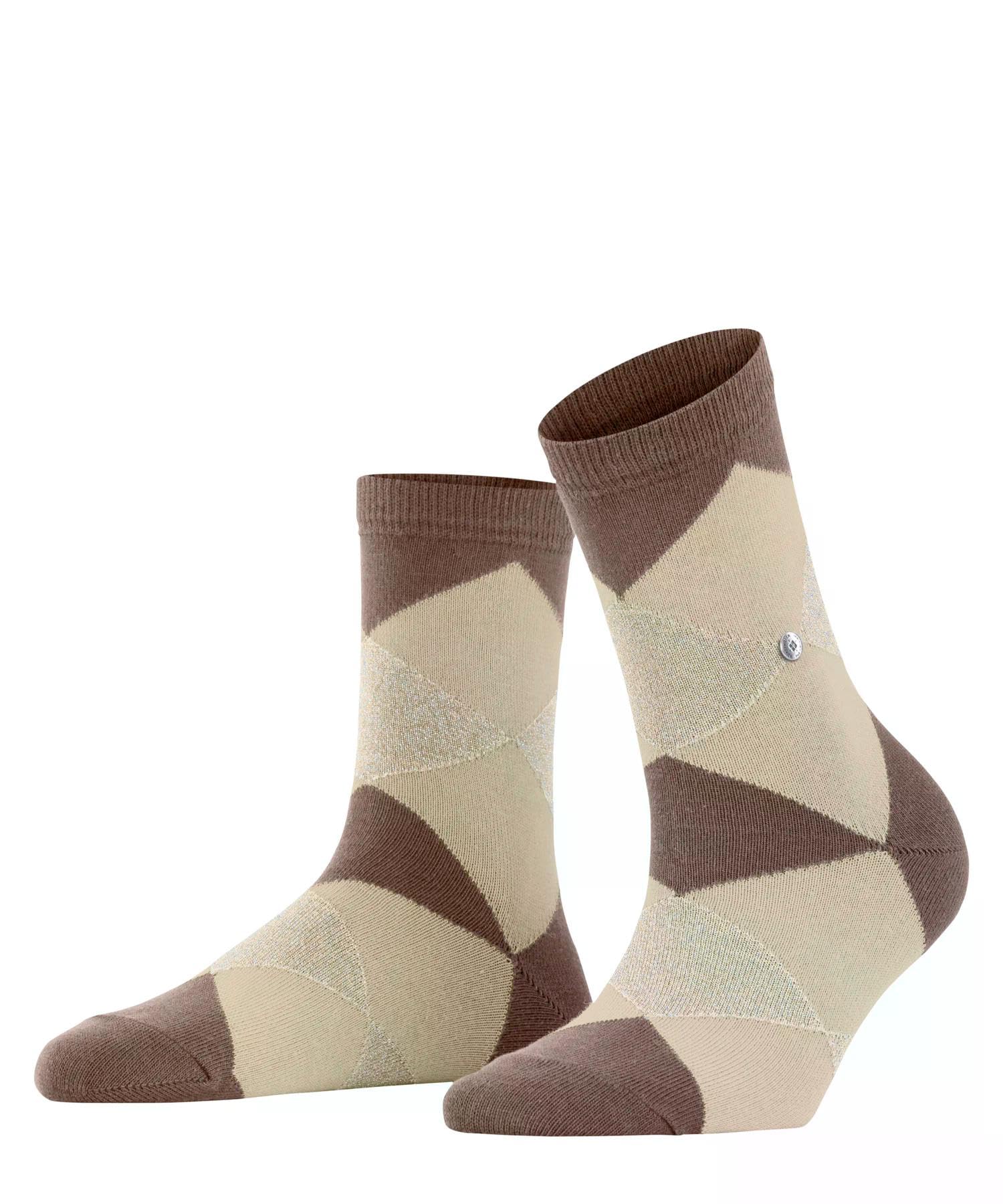 burlington-glitter-bonnie-chaussettes-femme-coton-respirant-argyle image 7