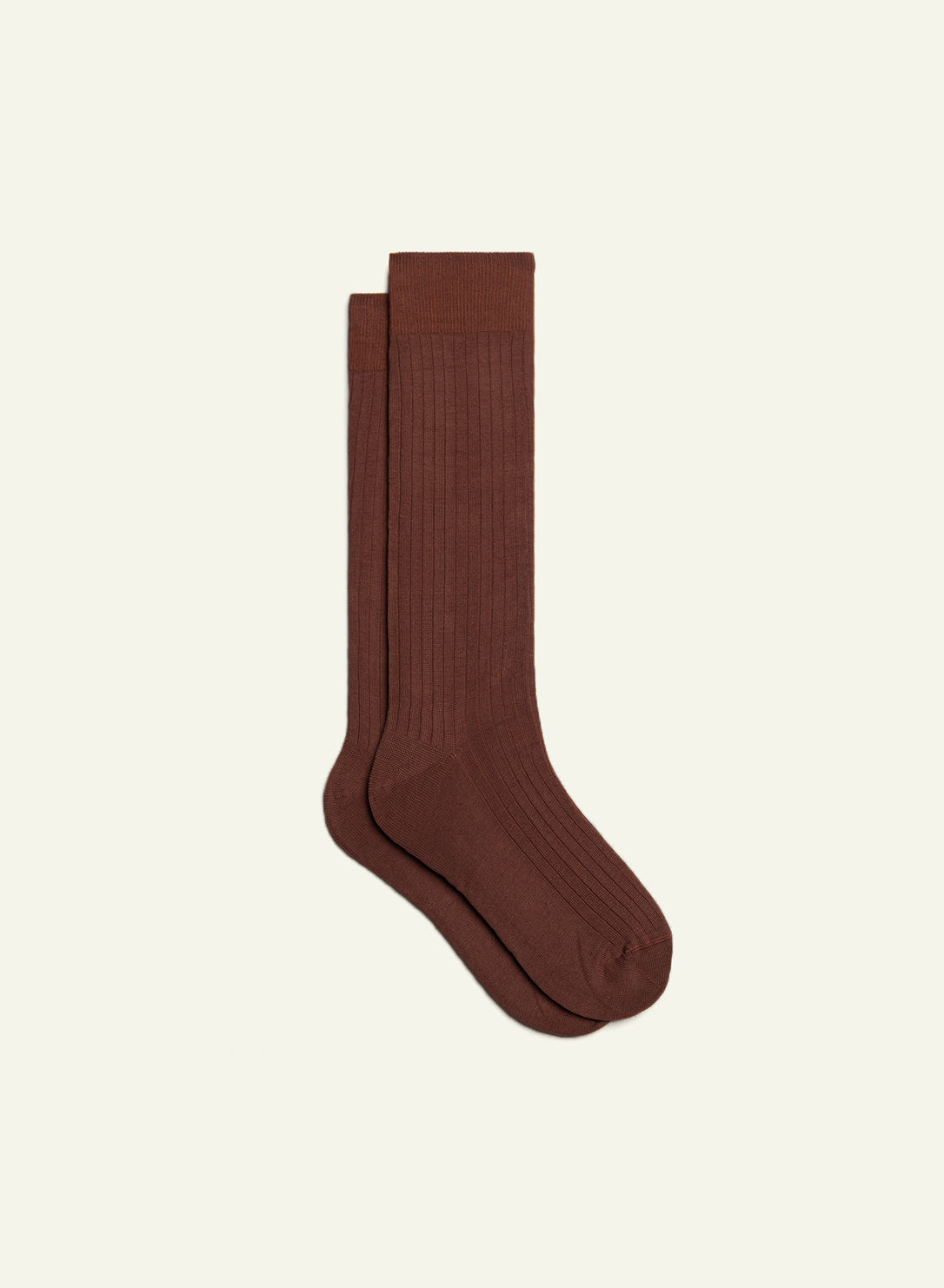 archiduchesse-jean-marron-chaussettes-mi-bas-fil-d-cosse-de-luxe image 2