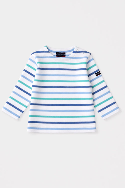 armor-lux-marini-re-b-b-tricolore-coton-pais-interlock image 2