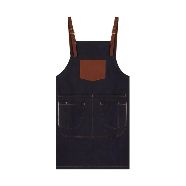 atelier-tuffery-tablier-long-jean-brut-selvedge image 1