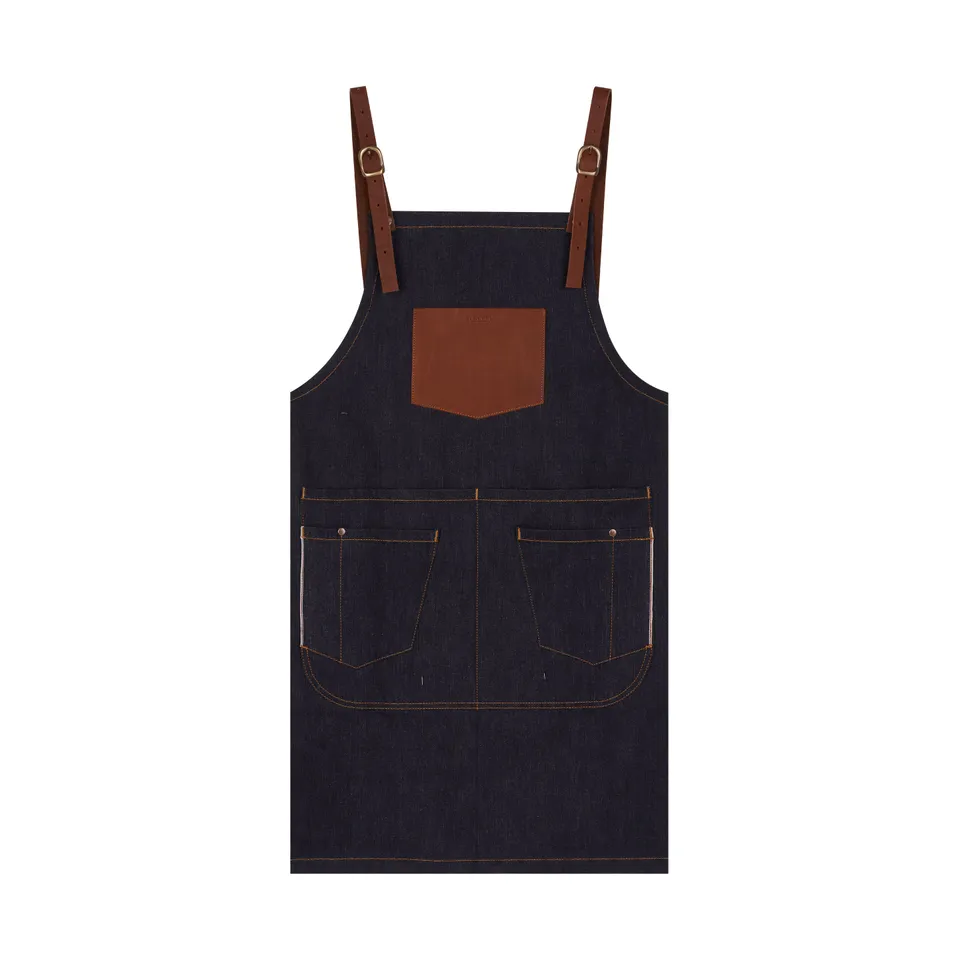 atelier-tuffery-tablier-long-jean-brut-selvedge image 1