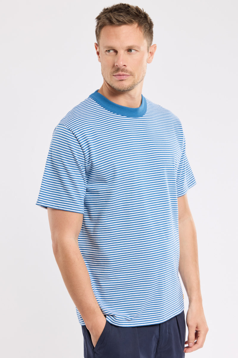 armor-lux-h-ritage-t-shirt-ray-homme-coton-bio image 4