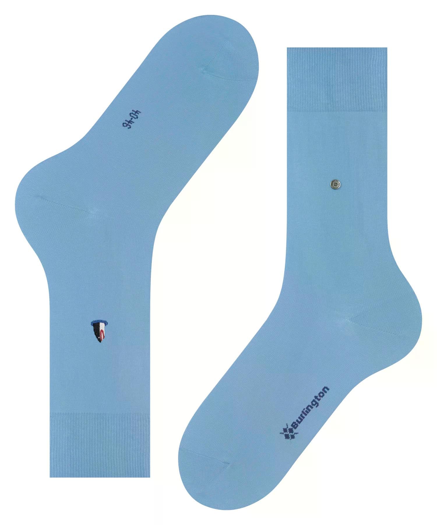 burlington-brit-style-chaussettes-homme-bleu-light-blue-6541-40-46 image 5