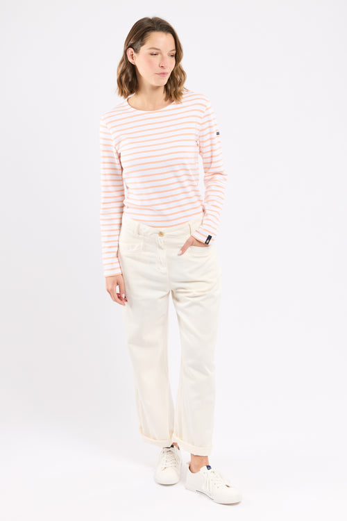 armor-lux-marini-re-femme-manche-longue-coton-pais-col-bateau image 5