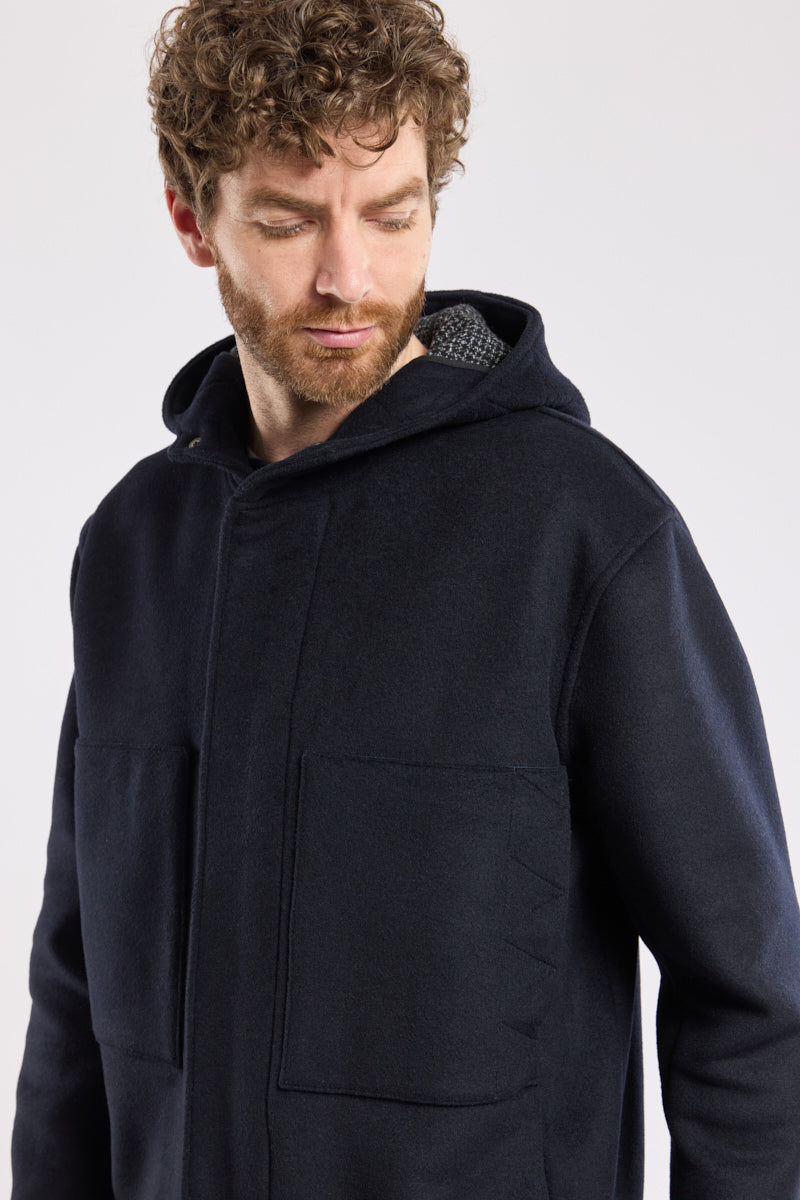armor-lux-kabig-capuche-heritage-homme-laine image 2