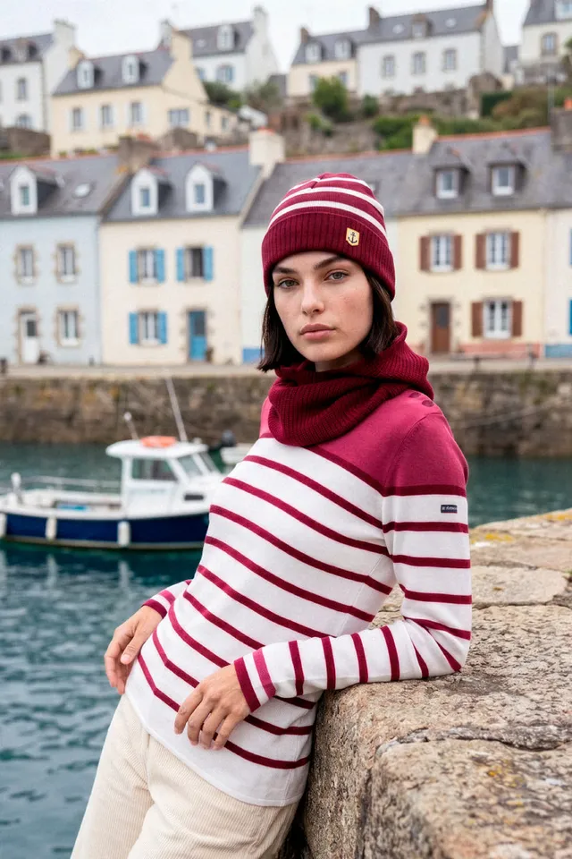 armor-lux-pull-marin-ray-femme-briac-laine-m-rinos image 1