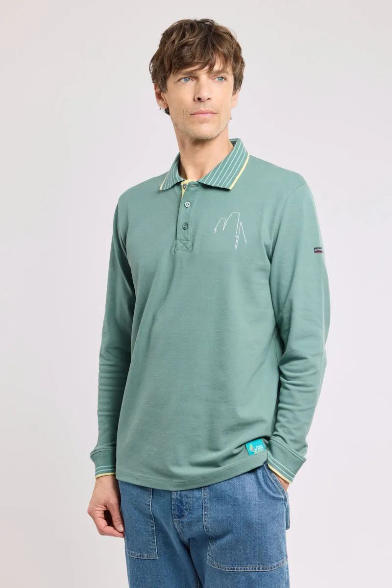 armor-lux-route-du-rhum-2026-polo-brod-homme-manches-longues image 1