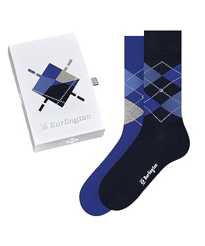burlington-basic-gift-box-chaussettes-homme-coton-x2-bleu-mix-40-46 image 5