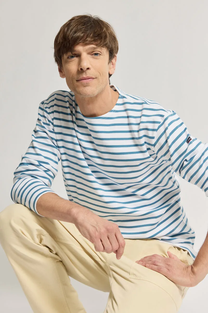armor-lux-marini-re-loctudy-homme-marini-re-col-bateau-coton-pais image 1
