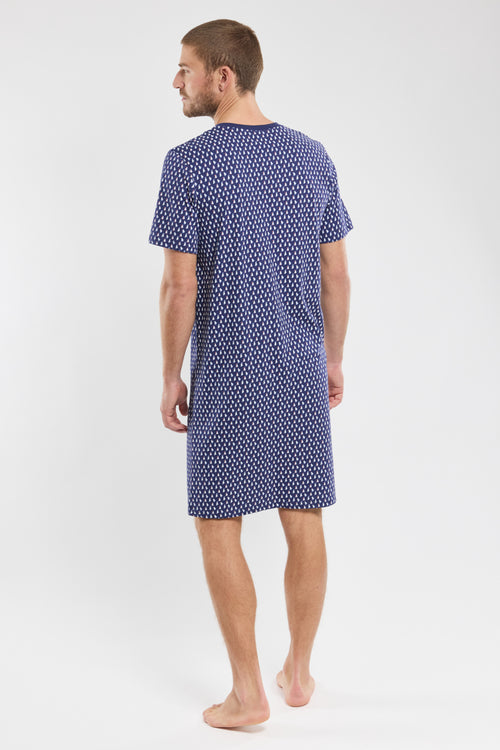 armor-lux-chemise-de-nuit-motif-voiliers-coton-l-ger image 5
