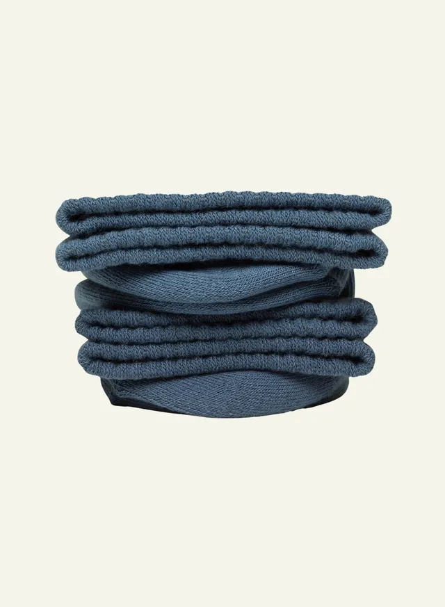 archiduchesse-bleu-de-n-mes-chaussettes-bouclette-courte-coton-mixte image 1