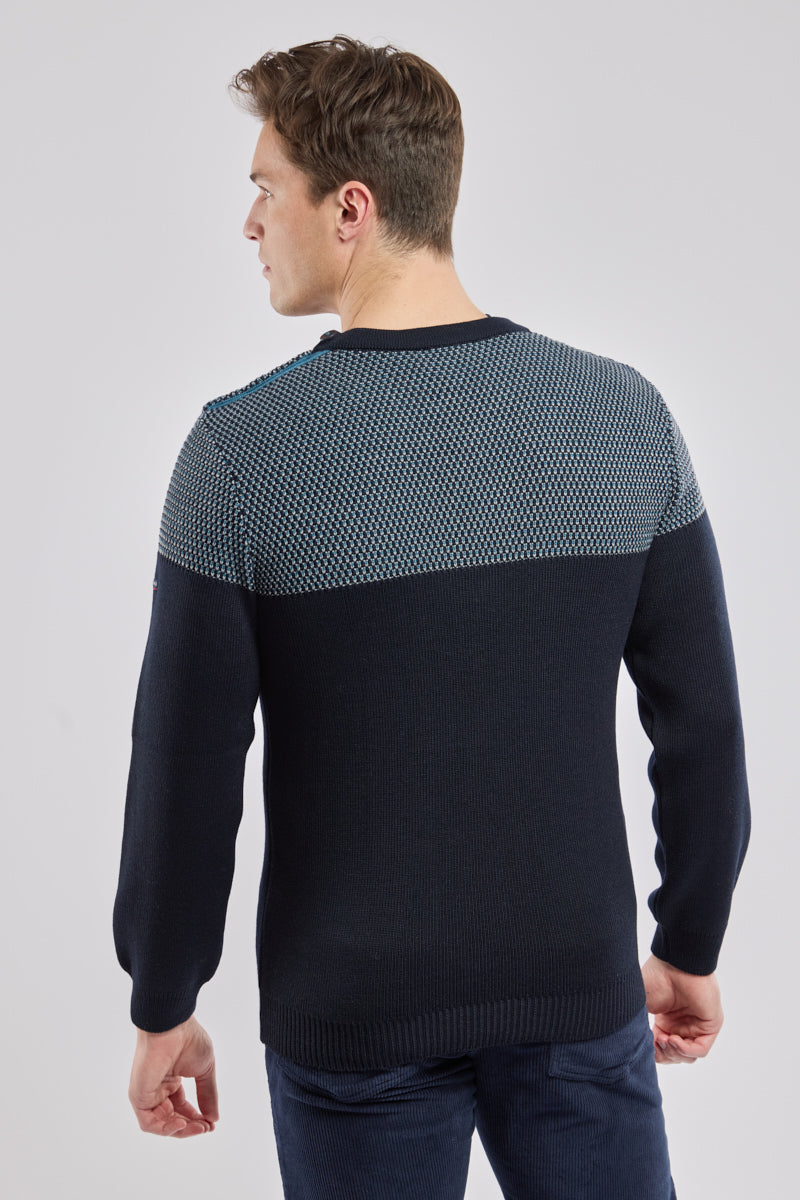 armor-lux-pull-marin-jacquard-homme image 2