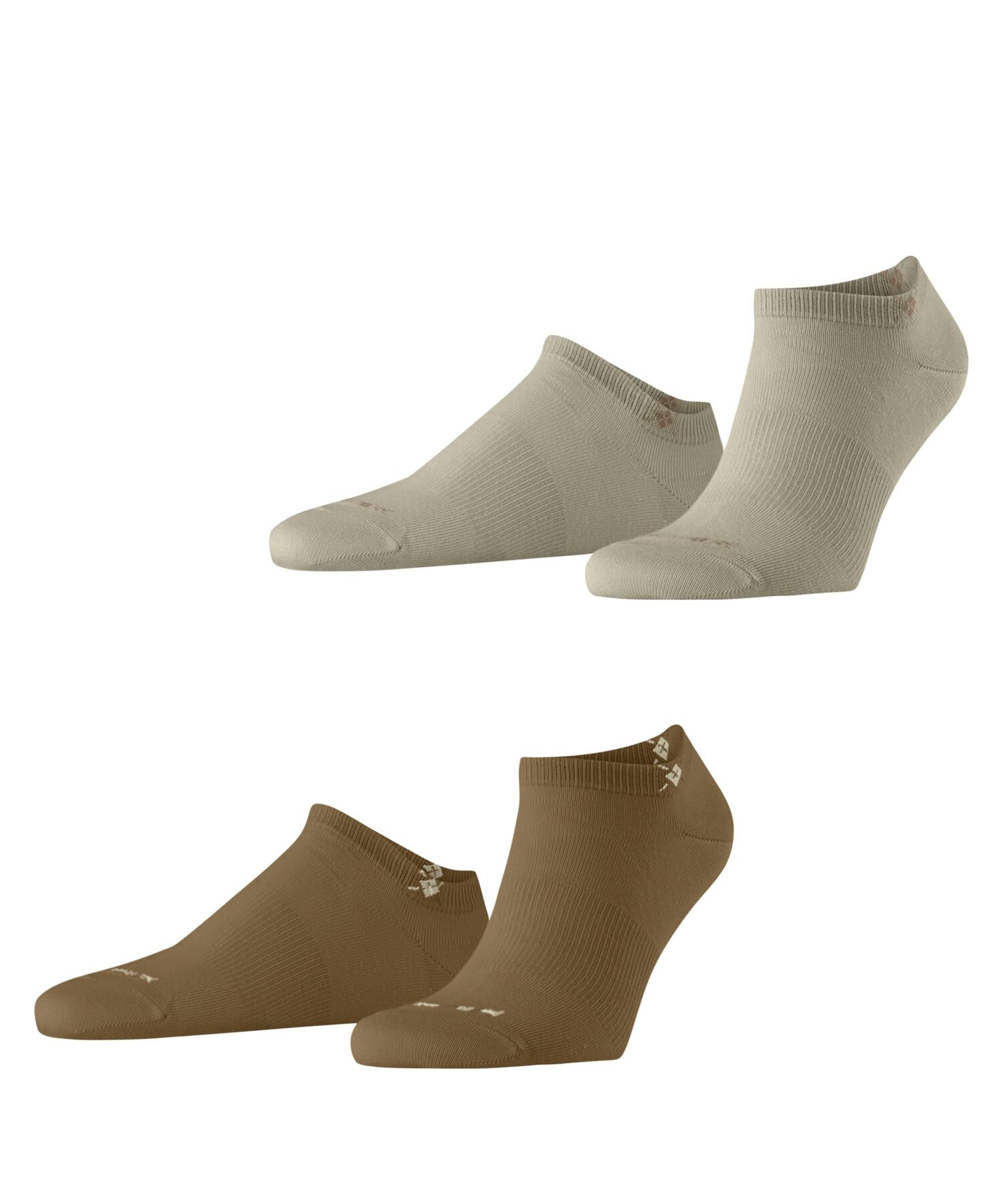 burlington-everyday-sneaker-multipack-chaussettes-basses-homme-coton-x2-beige-br image 1