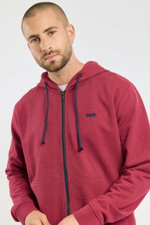 armor-lux-hoodie-zipp-unisexe-coton-lyocell image 3