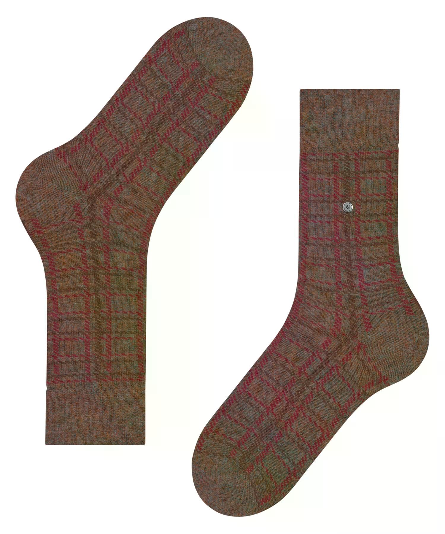 burlington-grid-m-so-chaussettes-homme-marron-hazel-melange-5193-40-46 image 6