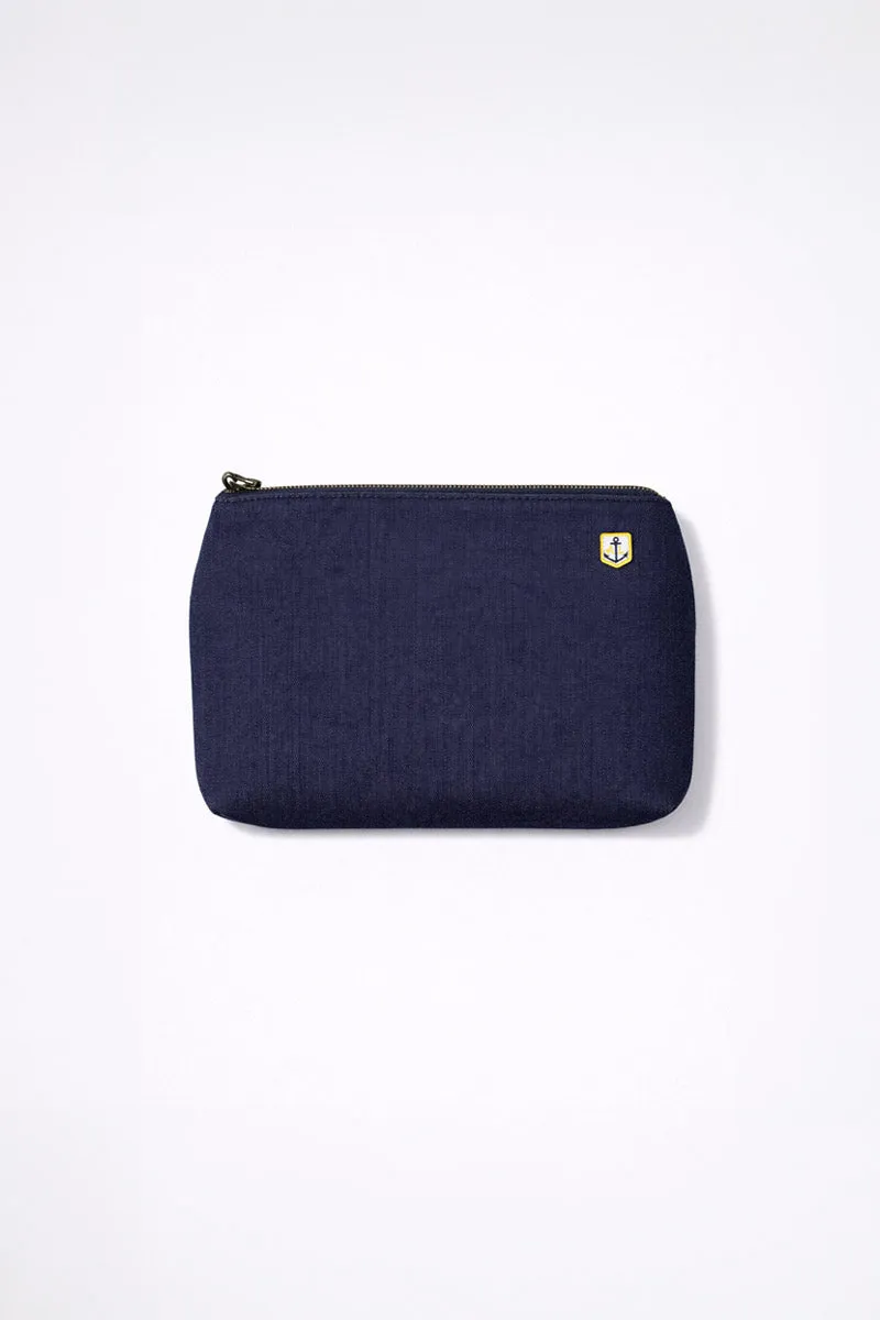 armor-lux-pochette-en-denim-100-coton-26x16-cm image 1