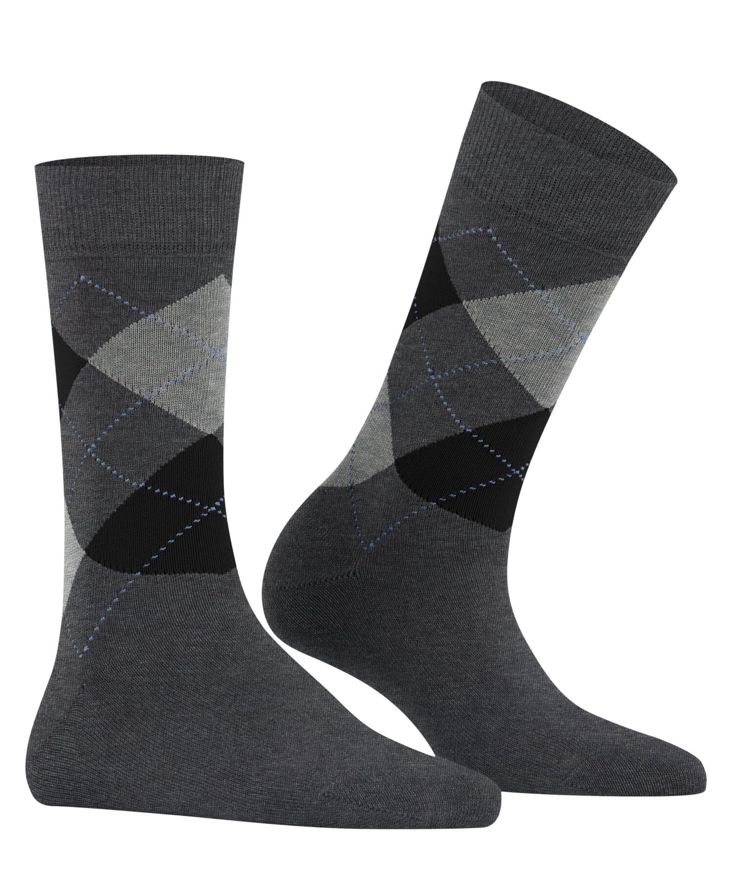 burlington-queen-chaussettes-femme-coton-fantaisie-gris-36-41 image 4